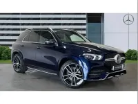 Used Mercedes GLE400 AMG line 330 HP (242 kW) 2021 Blue SUV
