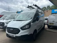 Used Ford Transit Custom S 105 HP (77 kW) 2021 White Van