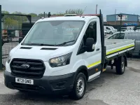 Begagnad Ford Transit S 130 HK (95 kW) 2021 Vit Cab