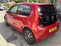 Used VW up! Black Edition 65 HP (47 kW) 2021 Red Hatchback