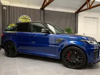 Used Land Rover Range Rover Sport SVR 575 HP (422 kW) 2019 Blue SUV