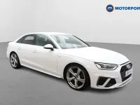 Used Audi A4 S-Line 150 HP (110 kW) 2021 White Sedan