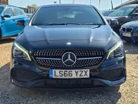 Used Mercedes CLA200 AMG line 136 HP (100 kW) 2017 Black Sedan