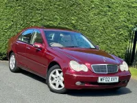 Used Mercedes C240 Elegance 2002 Red Sedan