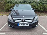 Begagnad Mercedes B180 SE 122 HK (89 kW) 2012 Svart Minibuss