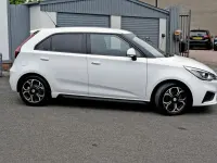 Used MG MG3 Excite 106 HP (77 kW) 2022 White Hatchback