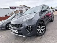 Used Kia Sportage GT-Line 136 HP (100 kW) 2016 Silver SUV