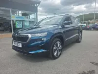 Used Skoda Karoq SE Drive 110 HP (80 kW) 2023 Blue SUV