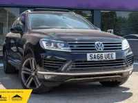 Used VW Touareg R-line Plus 204 HP (150 kW) 2016 Black SUV