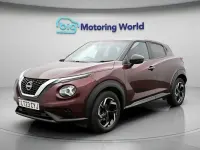Used Nissan Juke N-Connecta 114 HP (83 kW) 2023 Red SUV