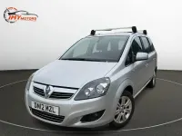 Used Vauxhall Zafira Design Edition 140 HP (102 kW) 2012 Silver MPV