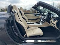 Used Mercedes SLK250 AMG 204 HP (150 kW) 2015 Black Cabriolet