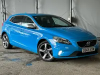 Used Volvo V40 R-Design 2015 Blue Hatchback