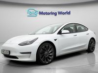 Used Tesla Model 3 2021 White Sedan