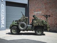 used Land Rover 88 PARA RECCE MILITARY LIGHTWEIGHT OLIVE DRAB