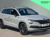Used Skoda Karoq SportLine 190 HP (139 kW) 2021 Grey SUV