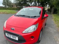 Used Ford Ka 69 HP (50 kW) 2013 Red Hatchback