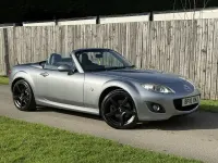 Begagnad Mazda MX5 161 HK (118 kW) 2010 Silver Cab