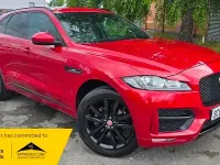 Used Jaguar F-Pace R-Sport 2018 Red SUV
