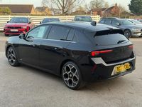Used Vauxhall Astra Ultimate 130 HP (95 kW) 2023 Black Hatchback