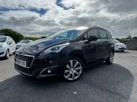 Used Peugeot 5008 Allure 150 HP (110 kW) 2015 Black MPV