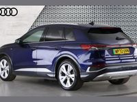 Used Audi Q4 e-tron S-Line 150 kW (204 HP) 2022 Blue SUV