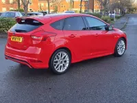 Used Ford Focus ST-Line 140 HP (102 kW) 2018 Red Hatchback