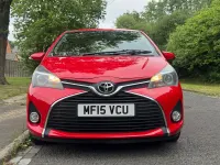 Used Toyota Yaris 69 HP (50 kW) 2015 Red Hatchback