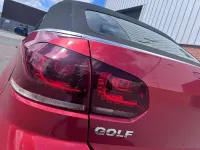 Used VW Golf Cabriolet SE 140 HP (102 kW) 2015 Red Cabriolet