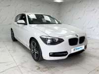 Used BMW 116 Sport Line 2014 White Hatchback