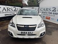 Begagnad Subaru Outback 2014 Vit Kombi