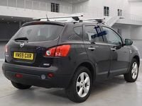 Used Nissan Qashqai N-TEC 110 HP (80 kW) 2009 Black SUV
