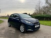 Used Peugeot 108 Active 68 HP (50 kW) 2014 Blue Hatchback