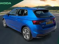 Used Skoda Fabia SE L 94 HP (69 kW) 2022 Blue Hatchback