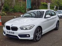 Used BMW 118 Sport Line 2019 White Hatchback