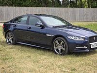 Used Jaguar XE R-Sport 180 HP (132 kW) 2017 Blue Sedan