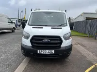 Used Ford Transit 130 HP (95 kW) 2020 White Cabriolet