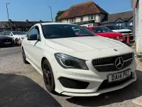 Used Mercedes CLA220 AMG 170 HP (125 kW) 2014 White Coupe