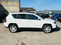 Used Jeep Compass Limited 136 HP (100 kW) 2013 White SUV
