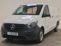 Used Mercedes Vito Progressive 136 HP (100 kW) 2021 White Van