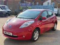 Used Nissan Leaf Acenta 80 kW (109 HP) 2017 Red Hatchback