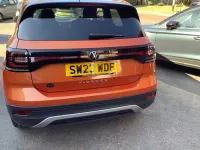 Used VW T-Cross SEL 110 HP (80 kW) 2023 Orange SUV