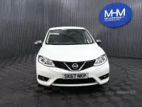 Used Nissan Pulsar Tekna 110 HP (80 kW) 2017 White Hatchback