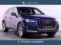 Used Audi Q7 S-Line 340 HP (250 kW) 2022 Blue SUV