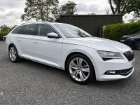 Used Skoda Superb SE L Executive 150 HP (110 kW) 2019 White Estate