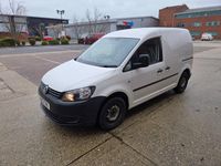 Used VW Caddy 75 HP (55 kW) 2013 White MPV