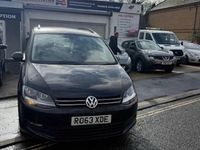 Used VW Sharan S 140 HP (102 kW) 2014 Black MPV