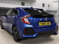 Used Honda Civic SR 120 HP (88 kW) 2019 Brilliant sporty blue Hatchback