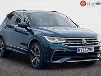 Used VW Tiguan R-line 150 HP (110 kW) 2022 Blue SUV