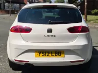 Used Seat Leon Copa 105 HP (77 kW) 2012 White Hatchback